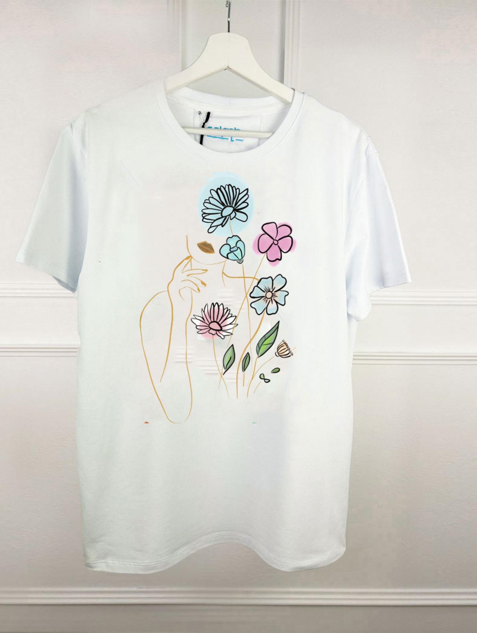 Дамска тениска  Flowers