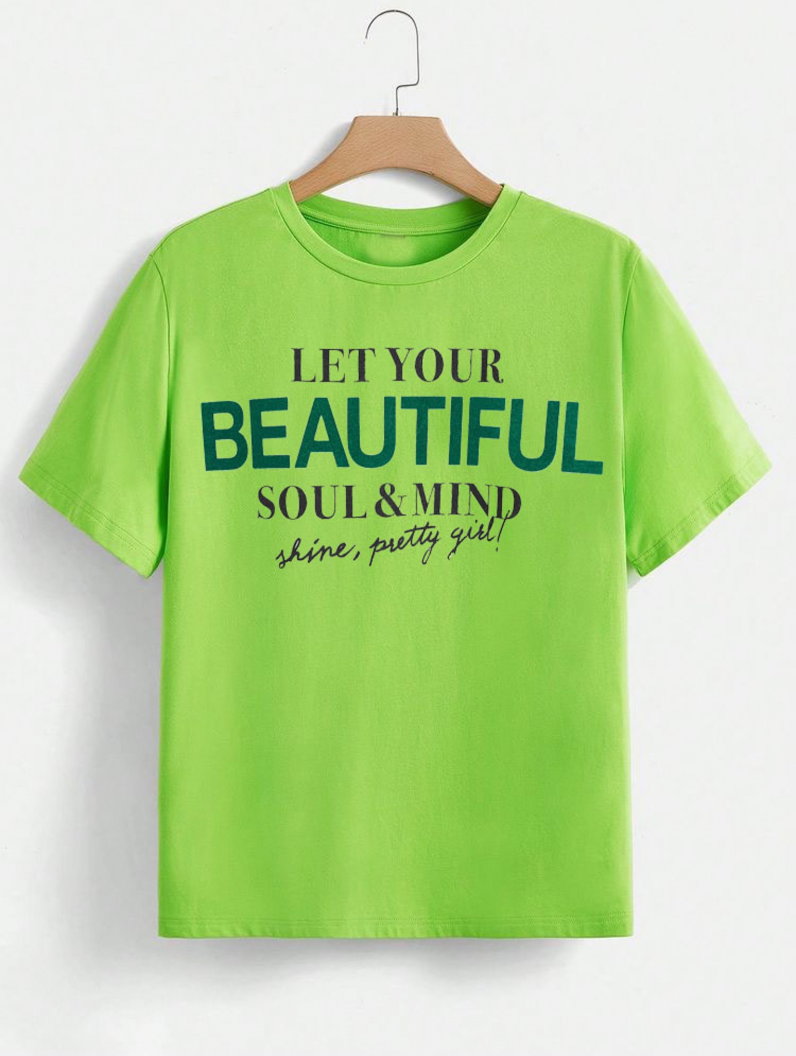 Широка тениска Let your beautiful