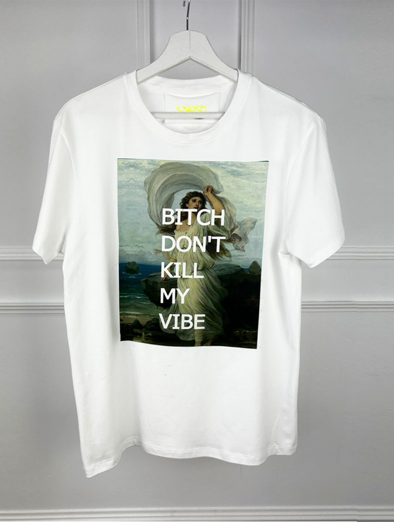 Широка тениска Don't kill my vibe