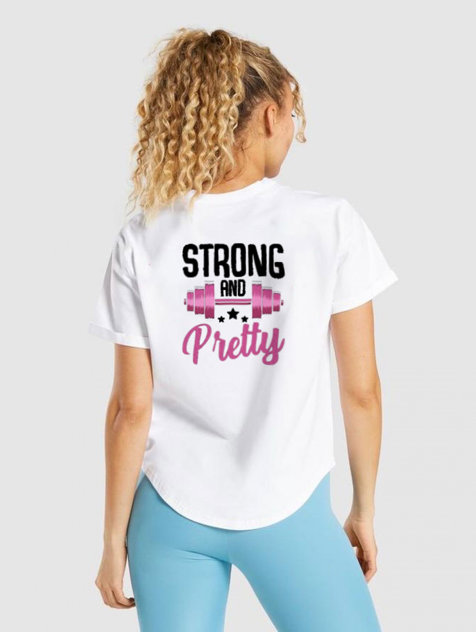 Tениска Strong and pretty