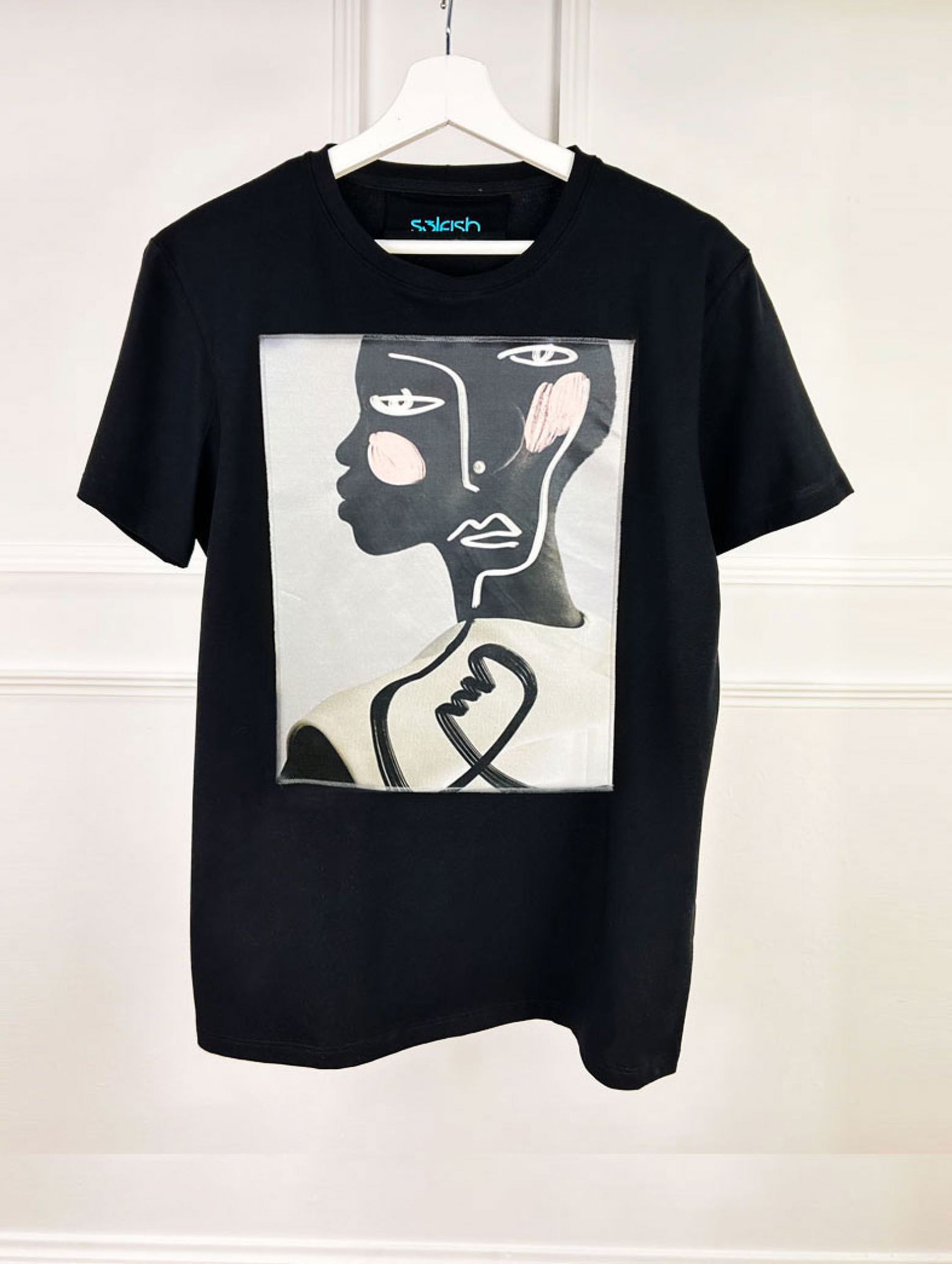 Дамска тениска Handwriting black