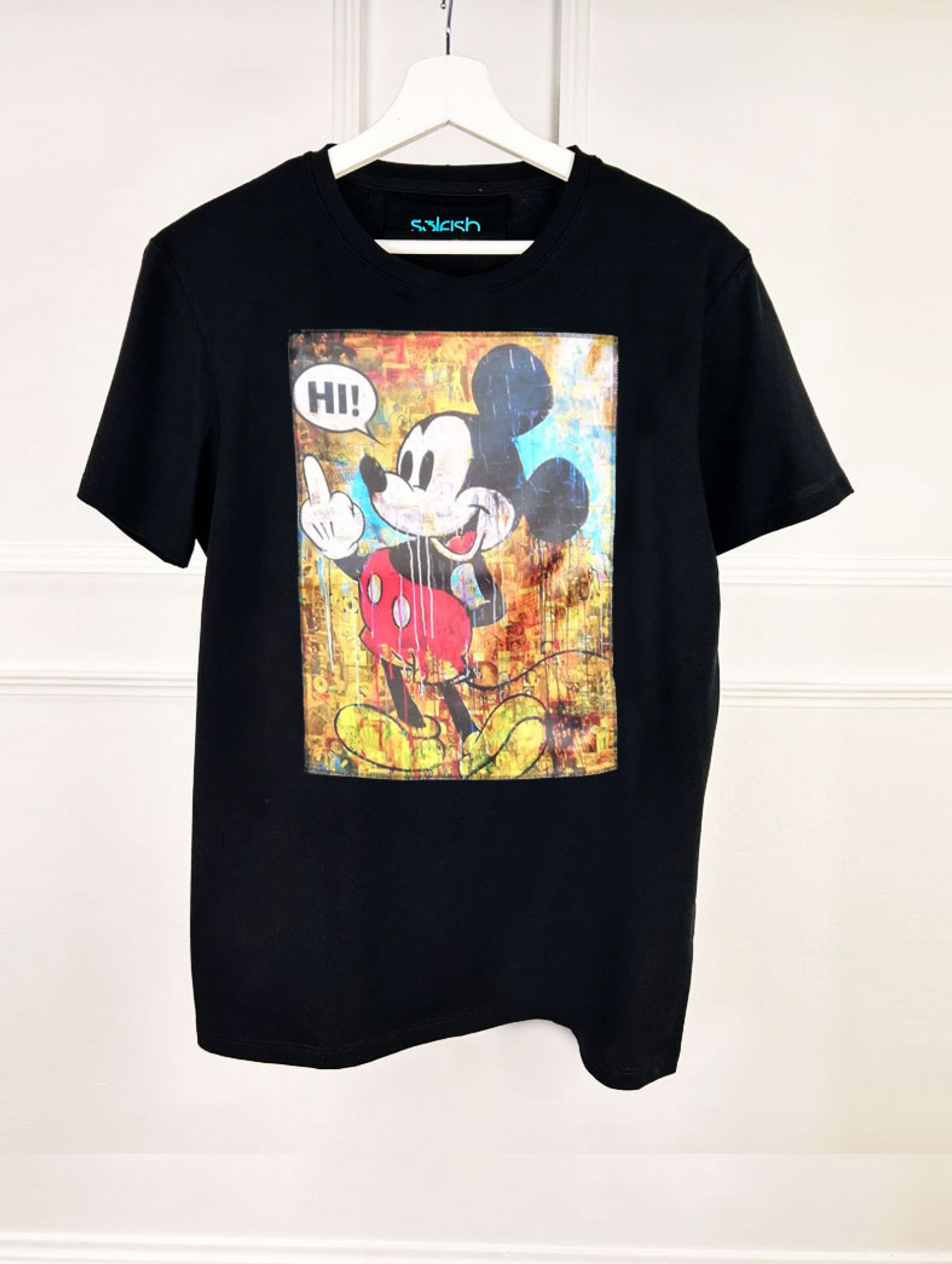 Дамска тениска  Hi Mickey black