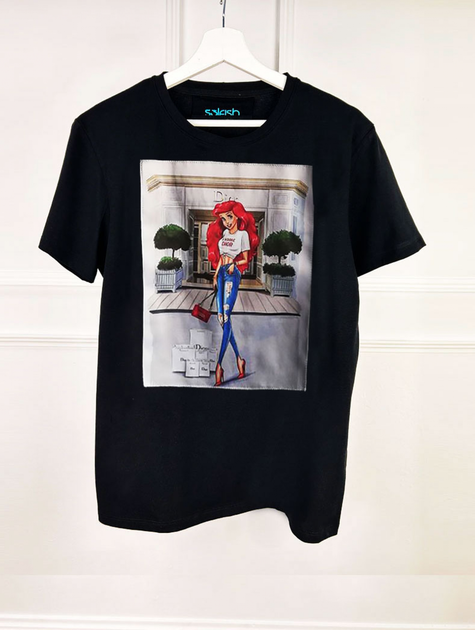 Дамска Тениска Ariel черна