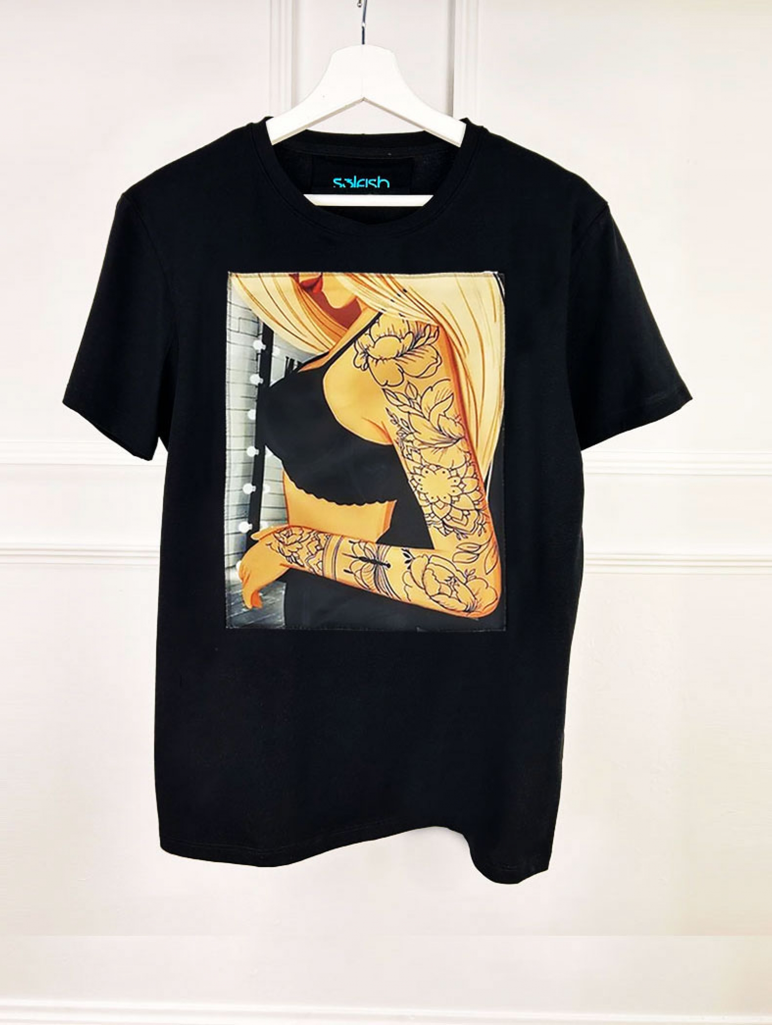 Дамска тениска Bad Girl черна