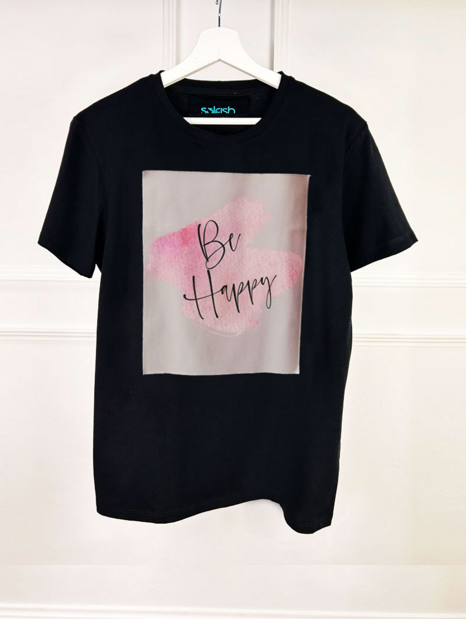 Дамска/Детска Тениска be happy