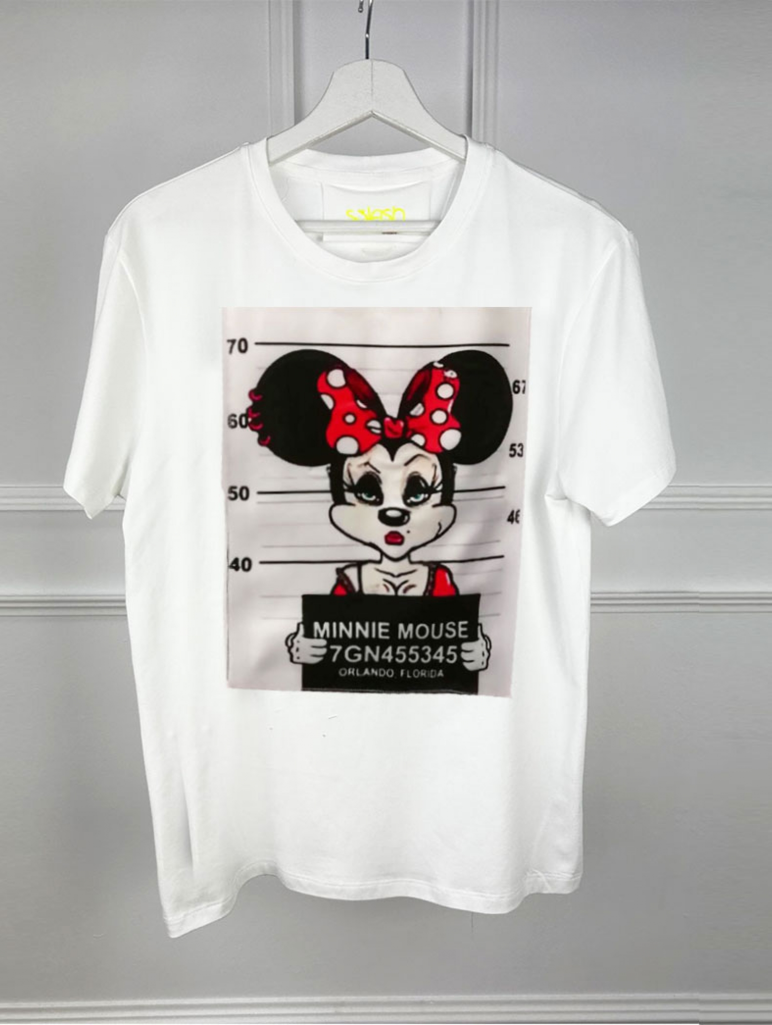 Тениска Mnnie Mouse бяла