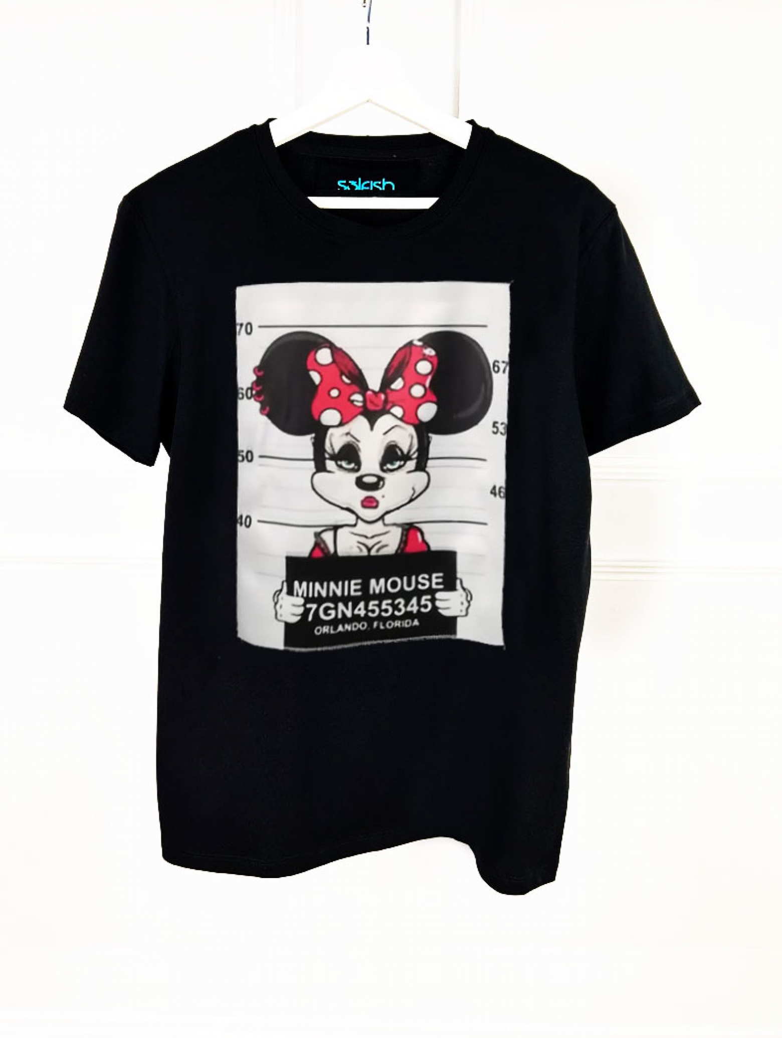 Тениска Mnnie Mouse черна