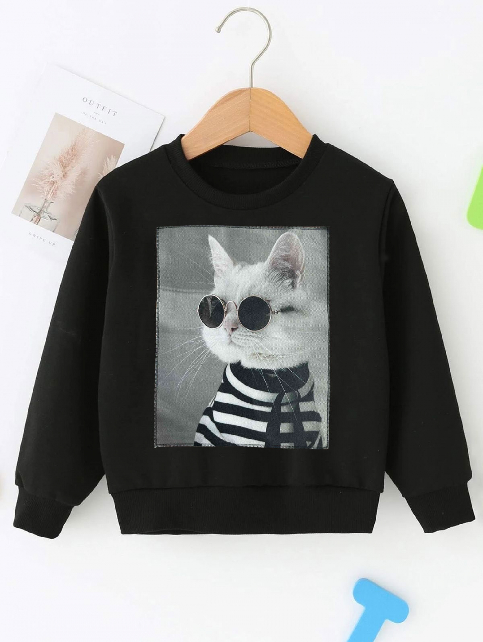 Детски Суйтшърт Cat