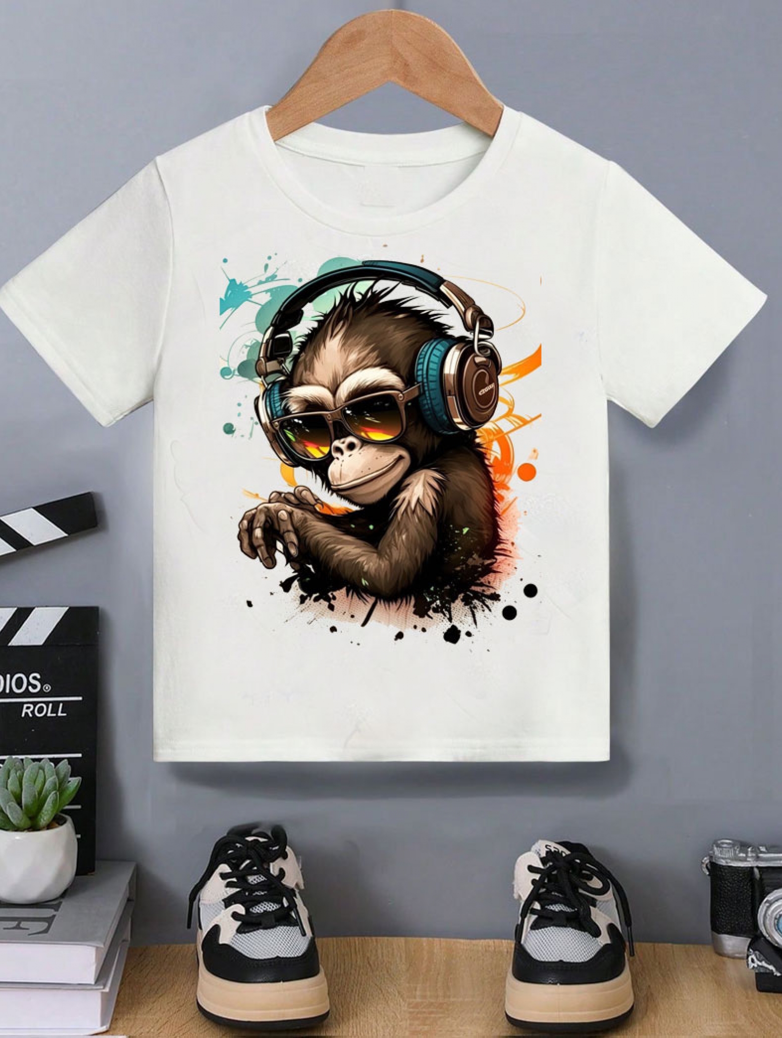 Детска Тениска Musical Monkay