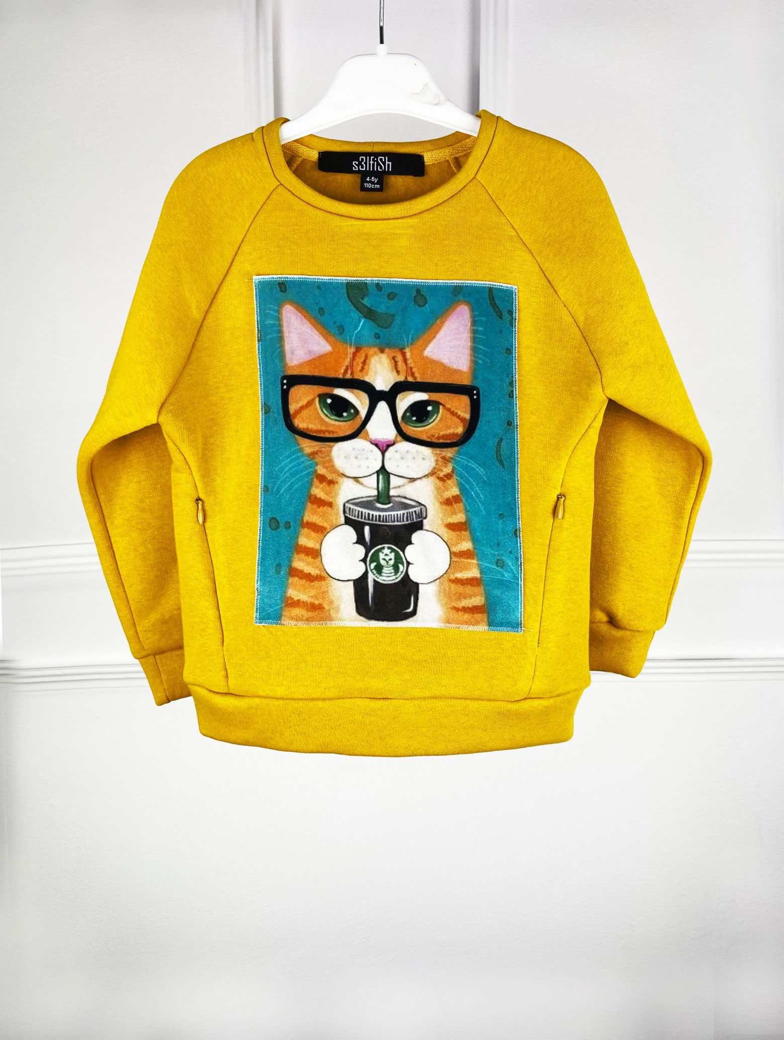 Детски Суитшърт Cat