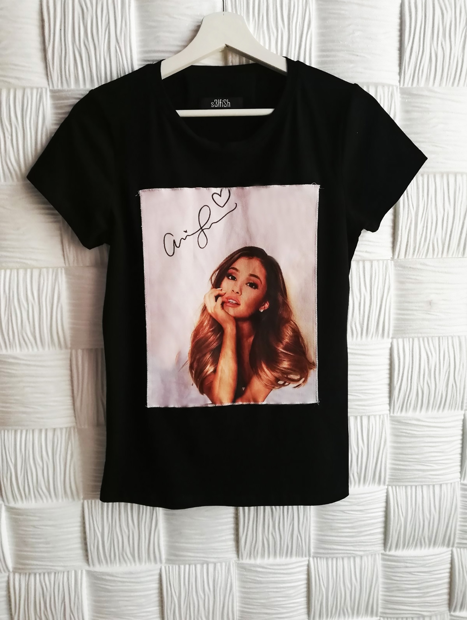 Дамска/Детска Тениска Аriana Grande черна