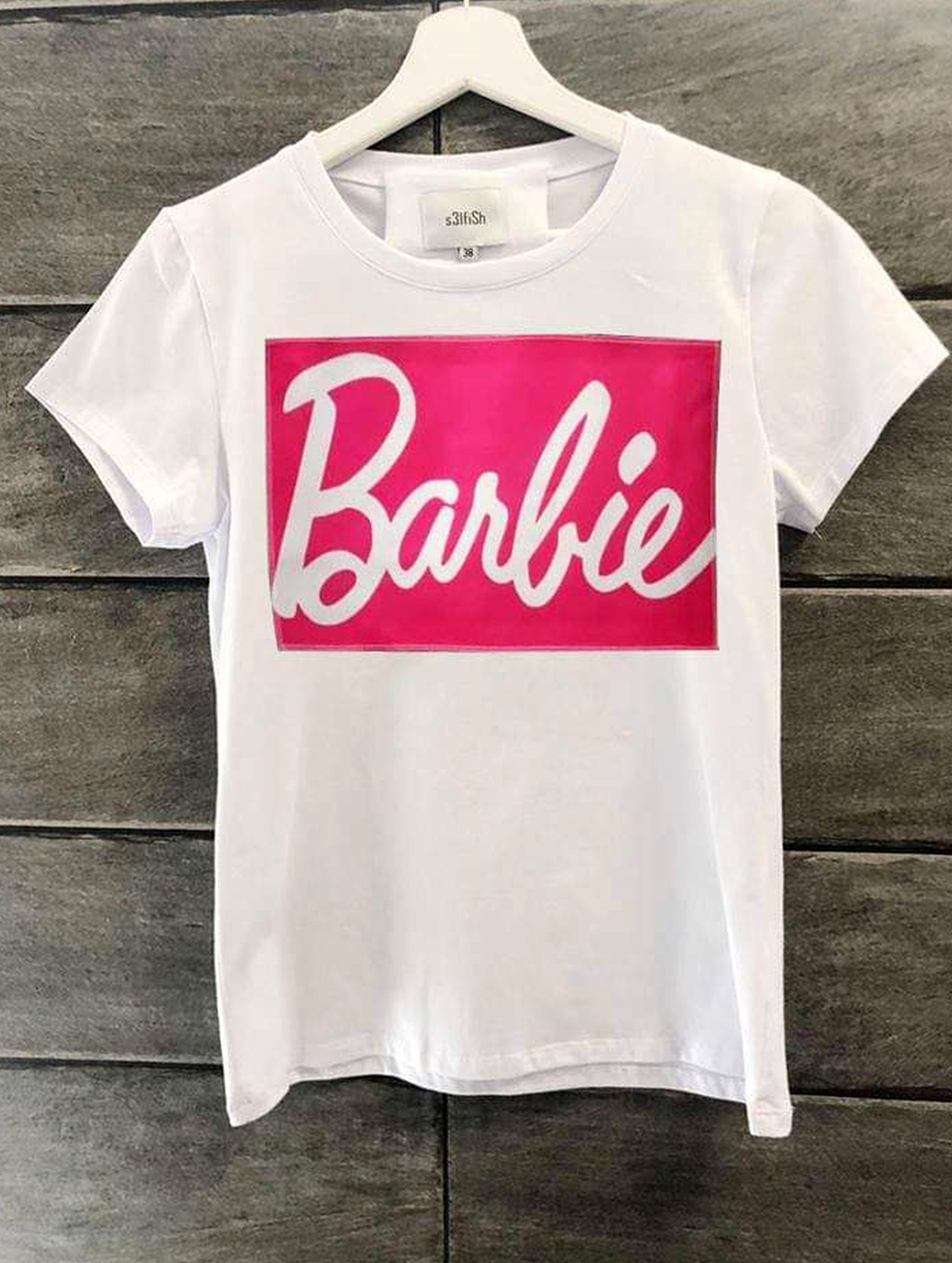 Тениска Barbie white/pink 012