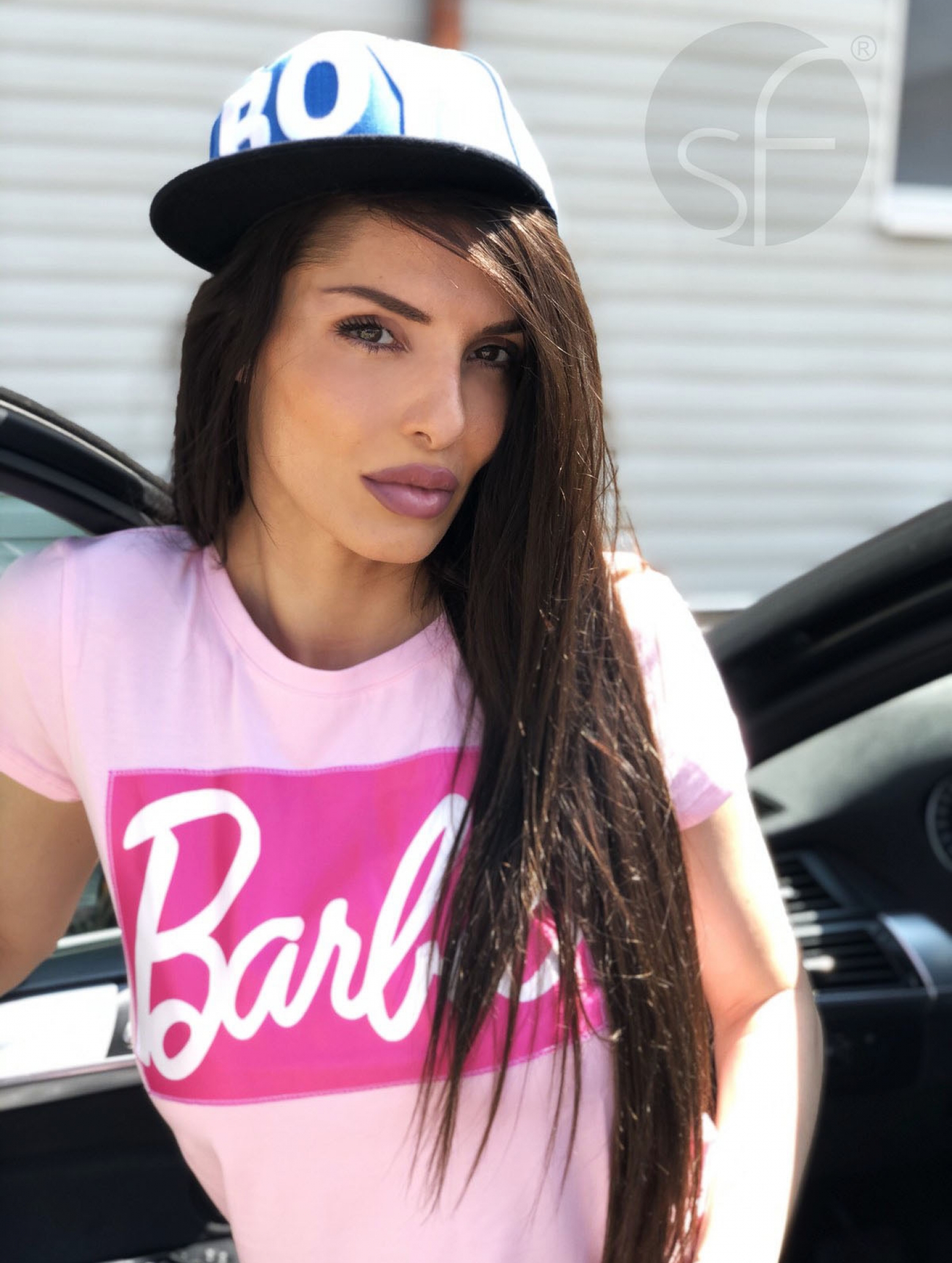Дамска/Детска Тениска Barbie pink