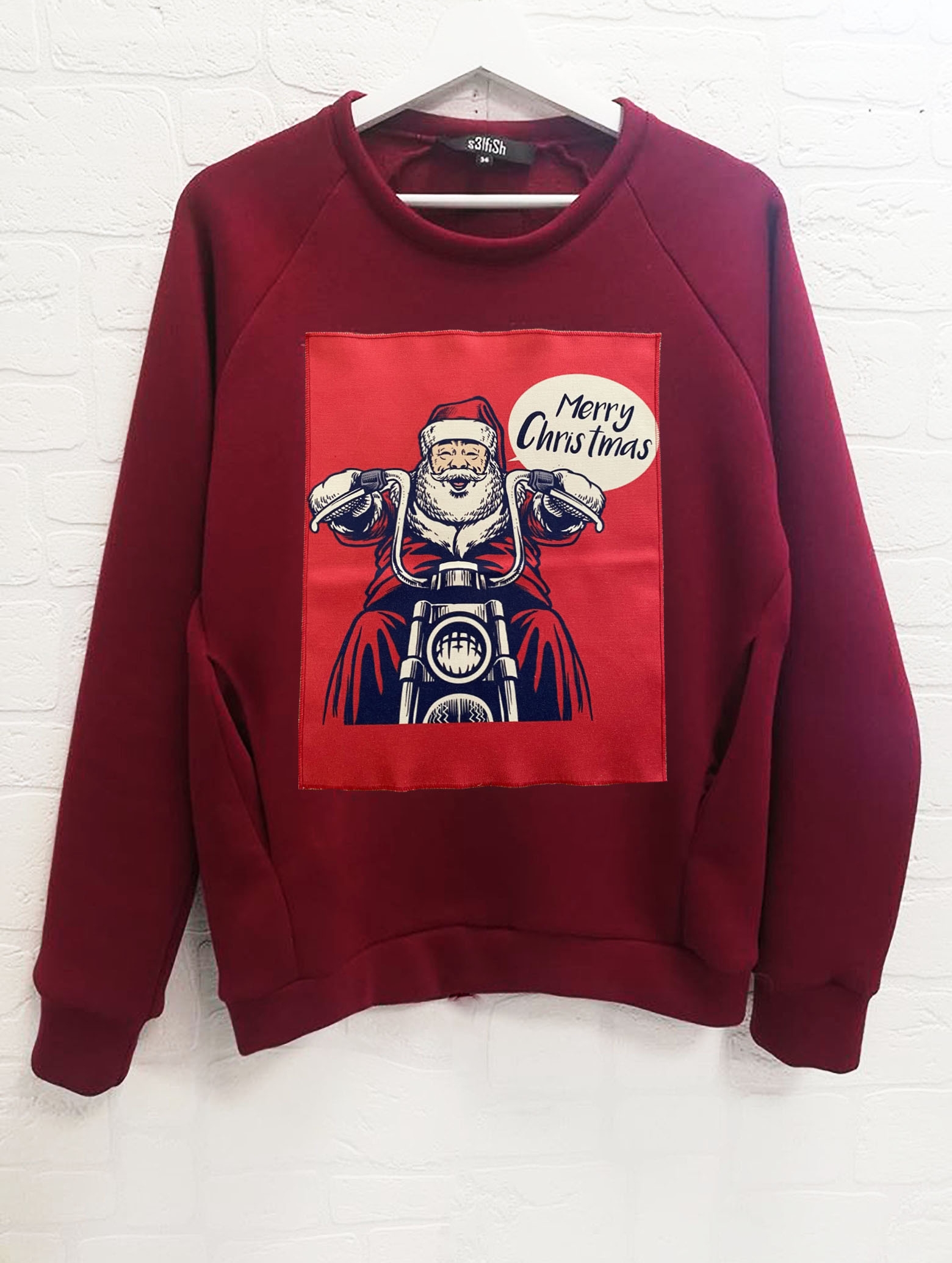 Дамски/Детски Суйтшърт Merry Christmas br red