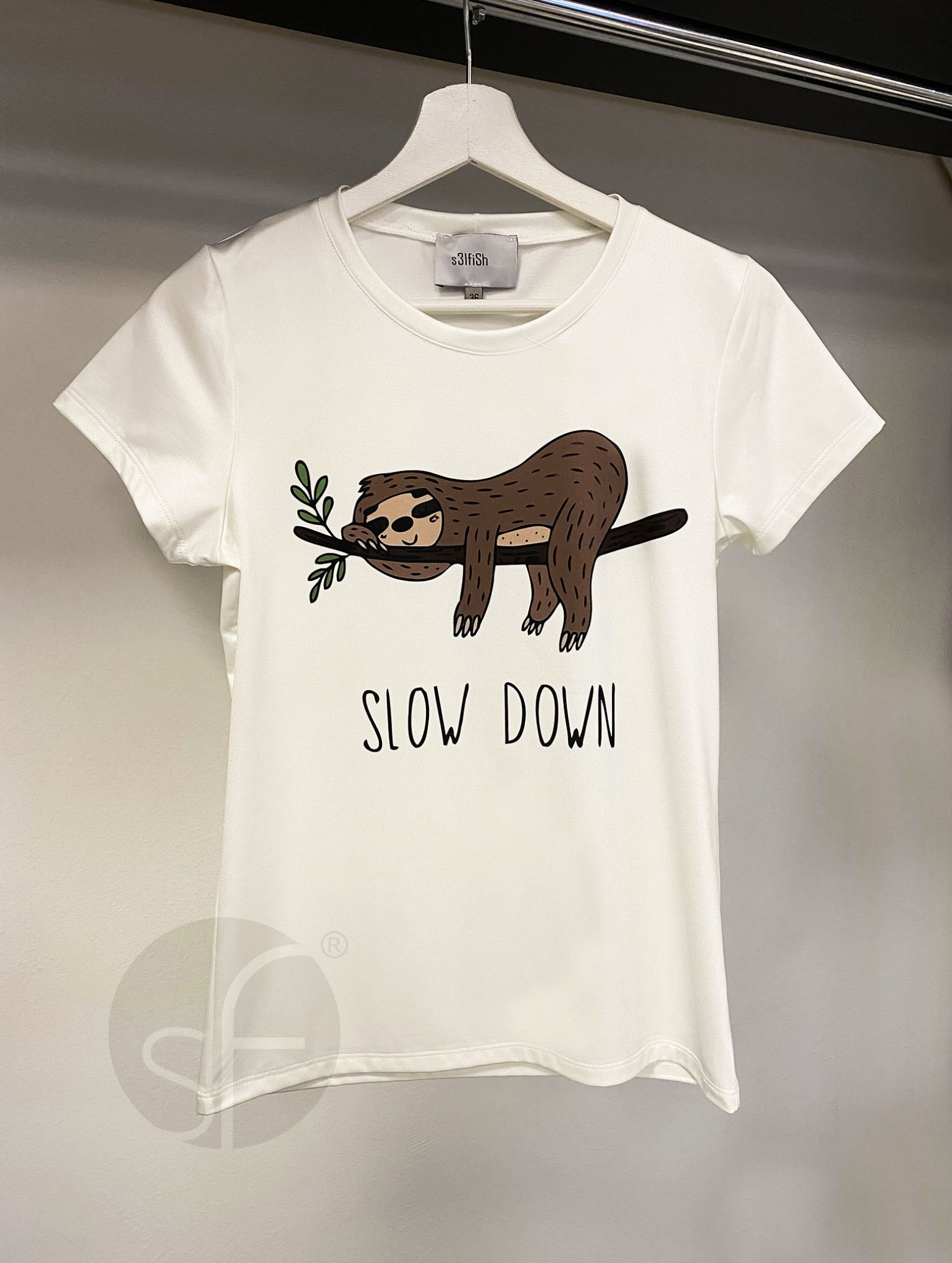 Дамска тениска slow down