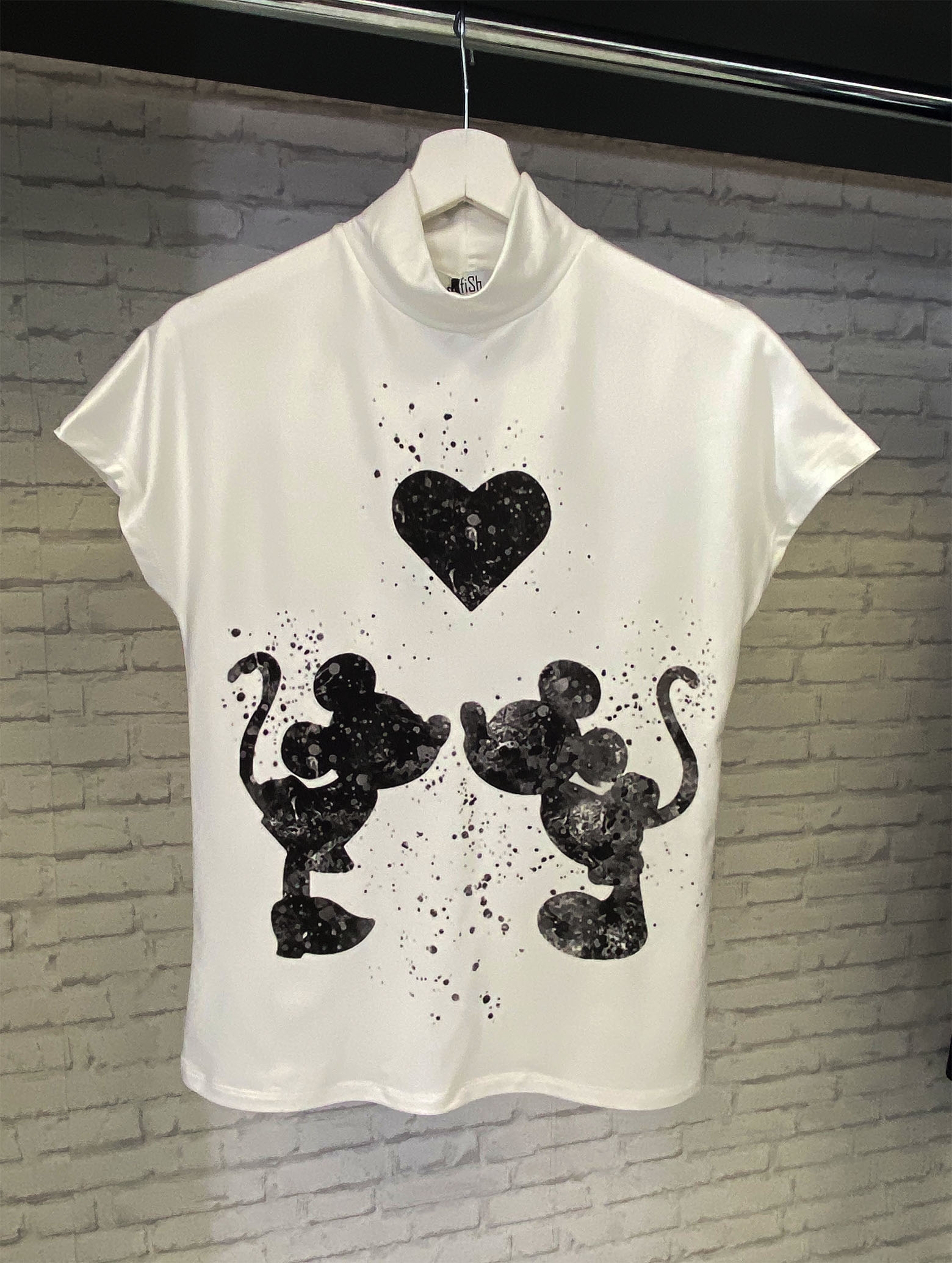 Поло с къс ръкав Love mouse