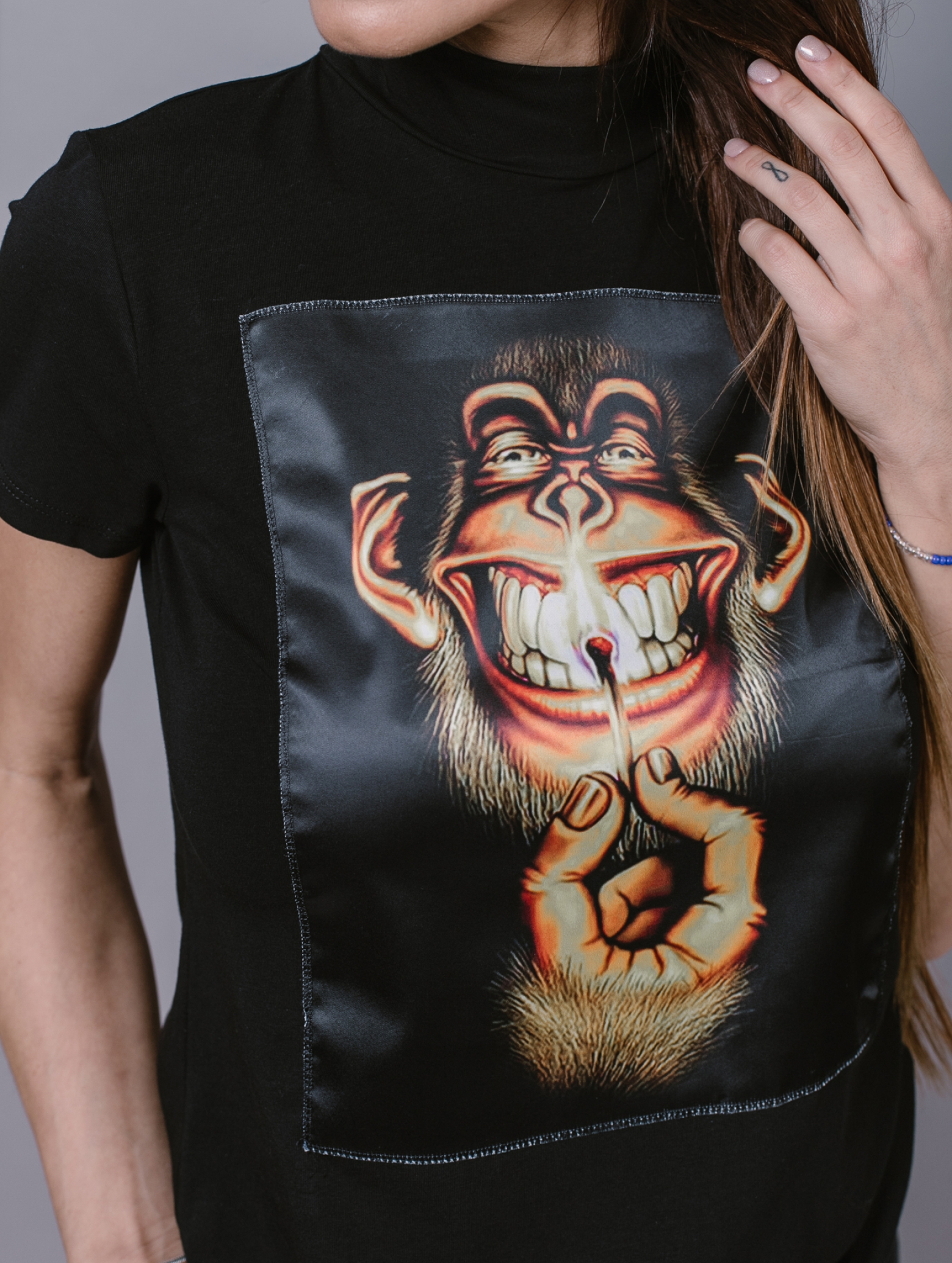 Поло с къс ръкав Midnight Monkey 023