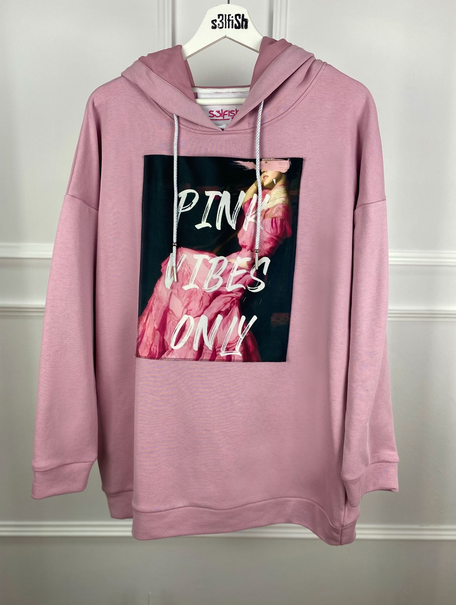 Дълъг Дамски Суитшърт Pink Vibes