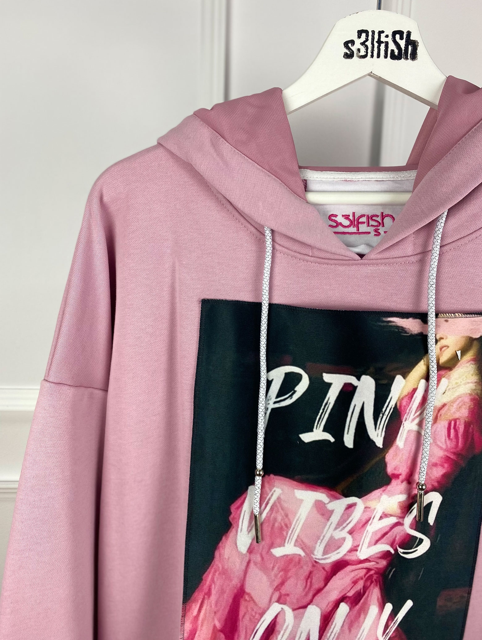 Дълъг Дамски Суитшърт Pink Vibes