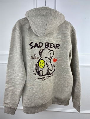 Широк Суитшърт Худи Sad Bear