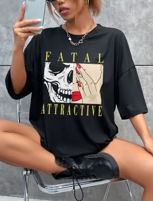 Широка тениска FATAL