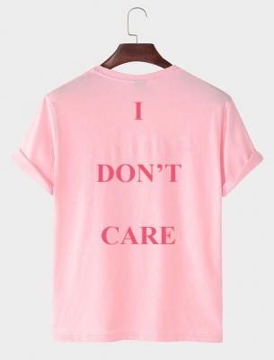 Дамска тениска i don't care