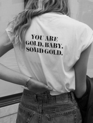 Дамска тениска you are gold baby