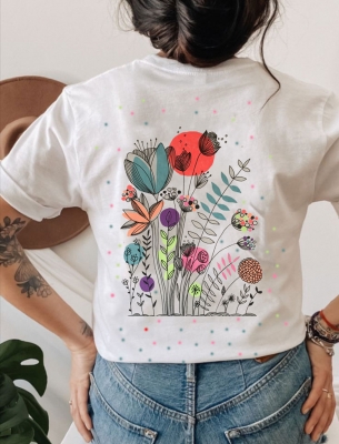 Дамска Тениска FLOWERS