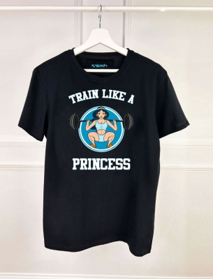 Широка тениска Train like a princess
