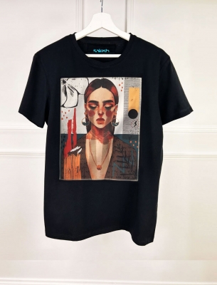 Дамска Тениска Art Women black