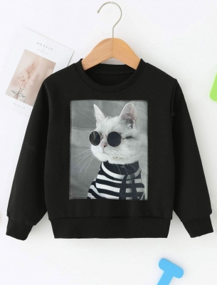 Детски Суйтшърт Cat