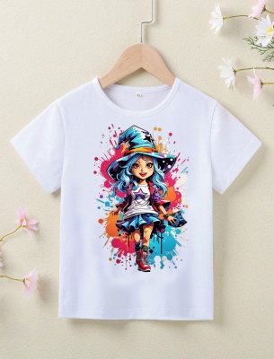 Детска Тениска Little witch