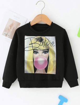 Детска ватирана блуза Barbie