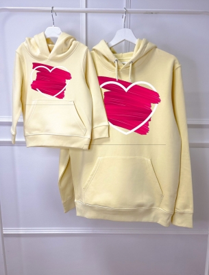 Мама и аз  Суитшърт heart