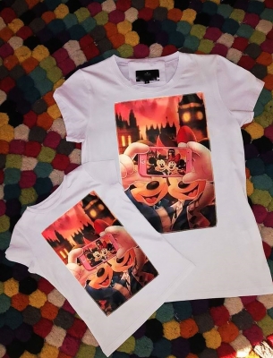 Дамска/Детска Тениска Minnie Mickey бяла