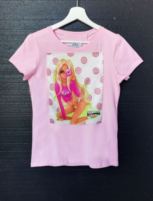 Дамска тениска Ken pink