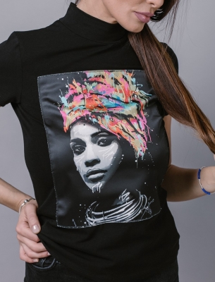 Поло с къс ръкав African girl 017