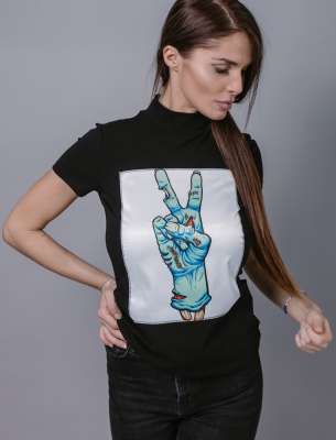 Поло с къс ръкав Peace 018