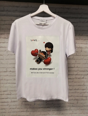 Дамска/Мъжка тениска love you