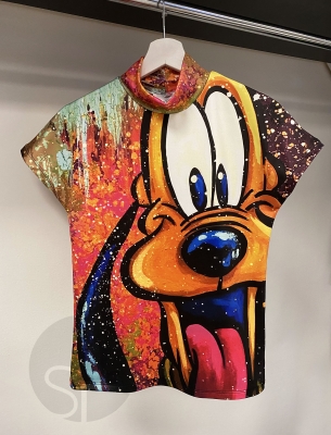 Поло с къс ръкав Goofy