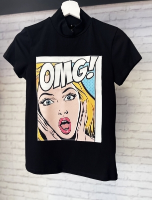 Поло с къс ръкав  OMG