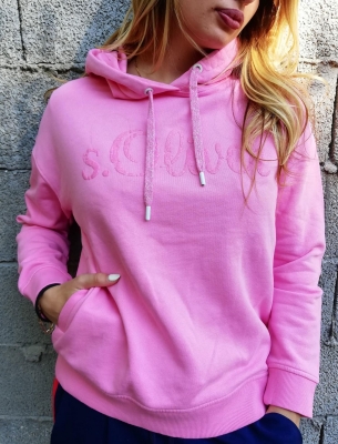 Дамски суйтшърт S.Oliver pink