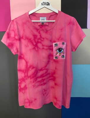 Широка Тениска pink eye