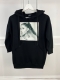 Удължен детски суйтшърт с дълъг ръкав и качулка Ariana Grande