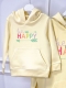 Детска ватирана суичър happy