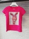 Детска Тениска pink bunny