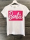 Тениска Barbie white/pink 012