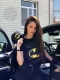 Дамска тениска Batman black