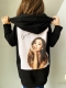 Удължен детски суйтшърт с дълъг ръкав и качулка Ariana